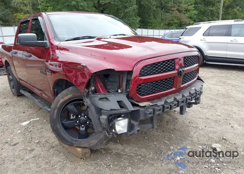 2018 Ram 1500 Express 4X2 5'7 Box из США, поврежденный, VIN 1C6RR6KT6JS350107